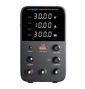 WANPTEK BENCH DC ADJUSTABLE POWER SUPPLY, DC POWER SOURCE, 30V 10A, LAB, ENGINEERING, SCHOOLS, PRODUCT TESTING, WPS3010H